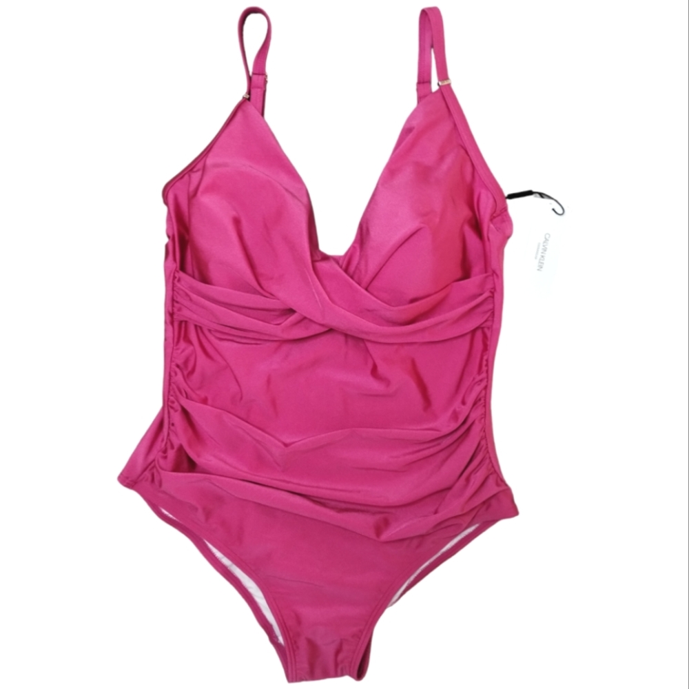 Calvin Klein Pink One Piece Swimsuit